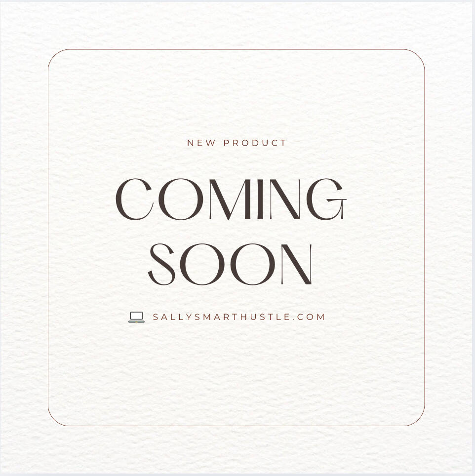 Coming soon New products